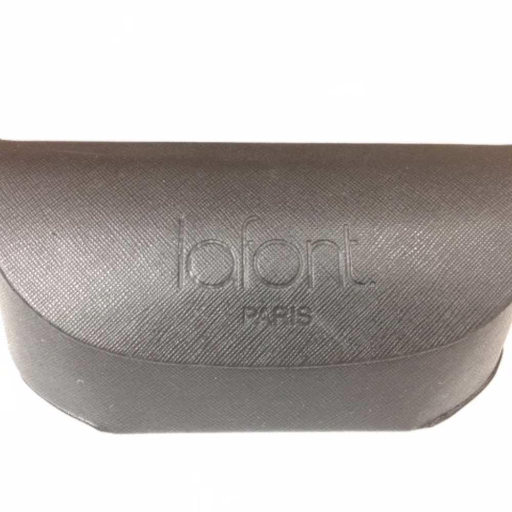 LAFONT PARIS Large Black Hard Shell SUNGLASSES/EYEGLASS CASE - Picture 3 of 5